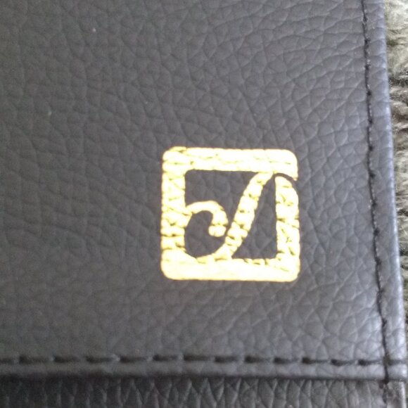 'Stone Mountain' Black and Tan Women's Leather Wallet! - Picture 6 of 9